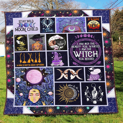 Wicca Stay Wild - Witch Quilt 0822