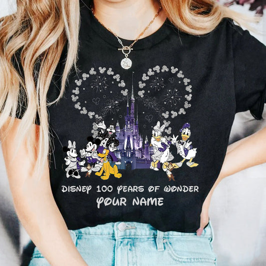 100 Years Of Wonder - Personalized Mouse T-shirt and Hoodie