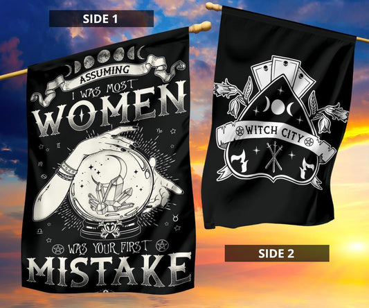 Witchy Women Witch - Witch House Flag 0822