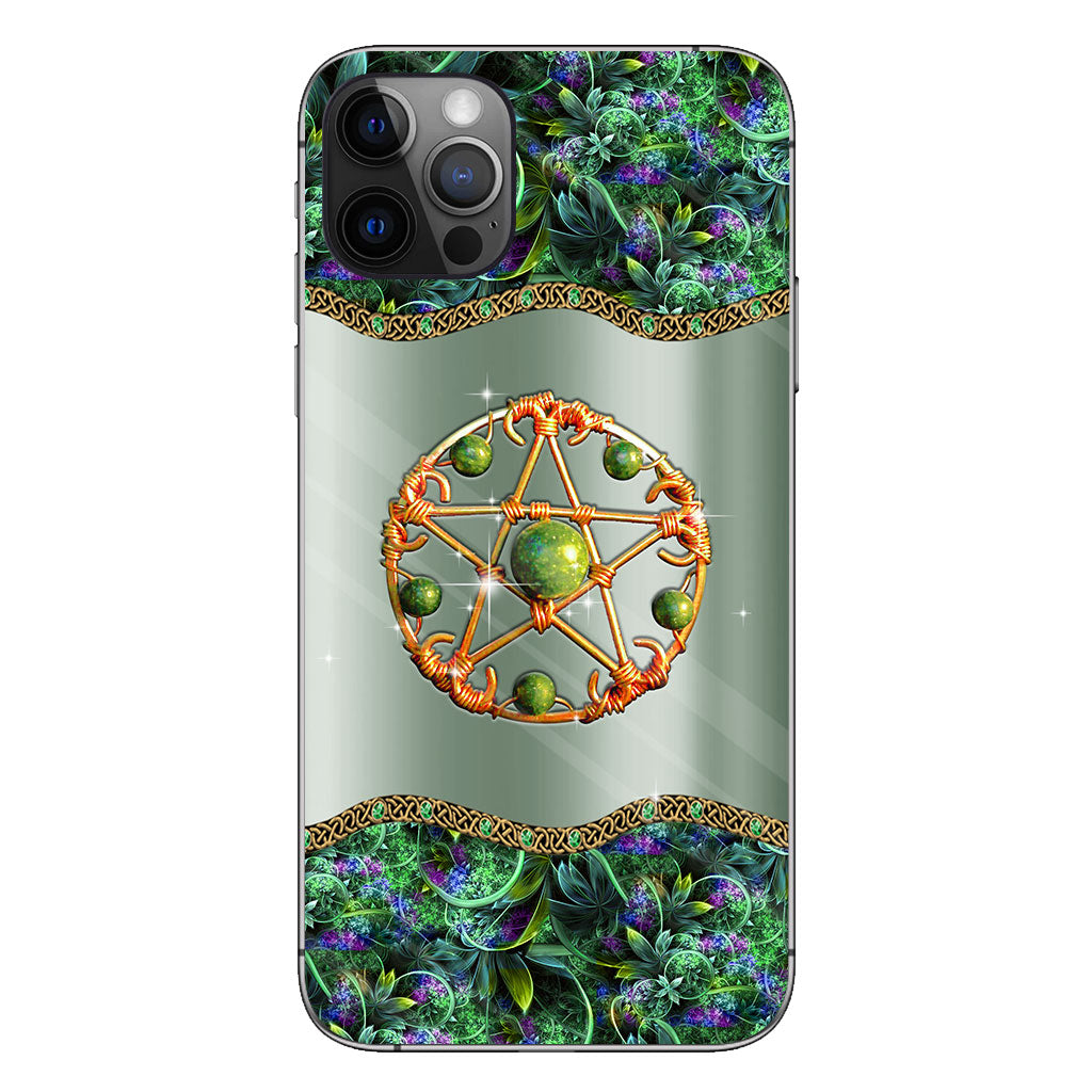 Mystery Witch Star - Personalized Phone Case With 3D Printed