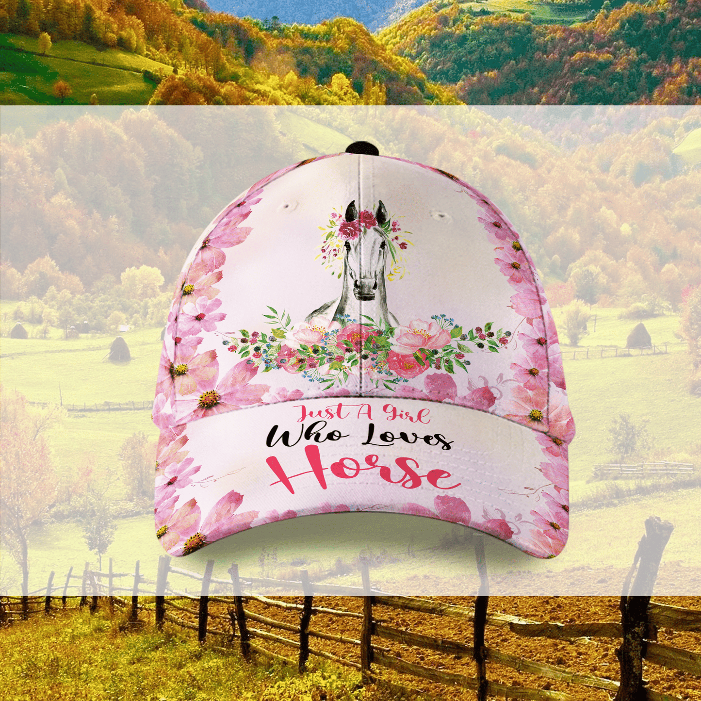 Just A Girl Who Love Horse Horse Classic Cap 0523