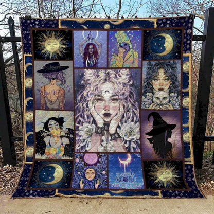 Wicca Stay Wild - Witch Quilt 0822