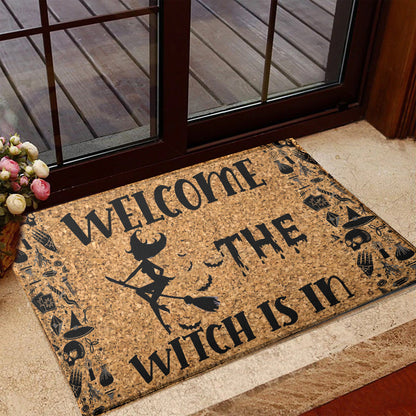 Welcome The Witch Is In - Witch Doormat 0822