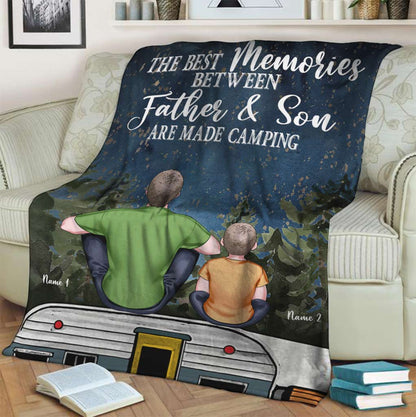 When I'm At My Best - Personalized Camping Blanket