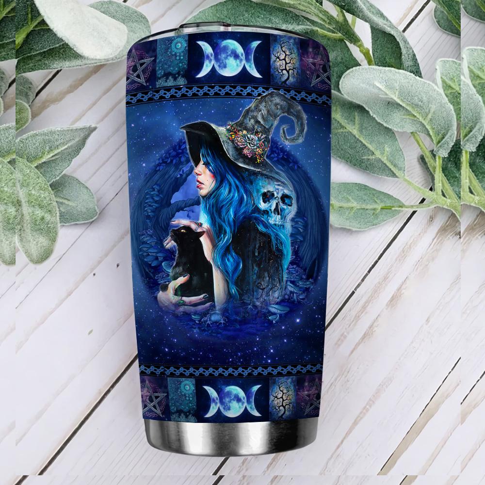 Blue Witch By Nature - Witch Tumbler 0822