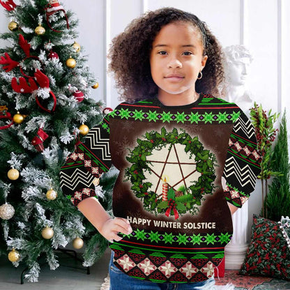 Happy Winter Solstice - Christmas Witch Sweater