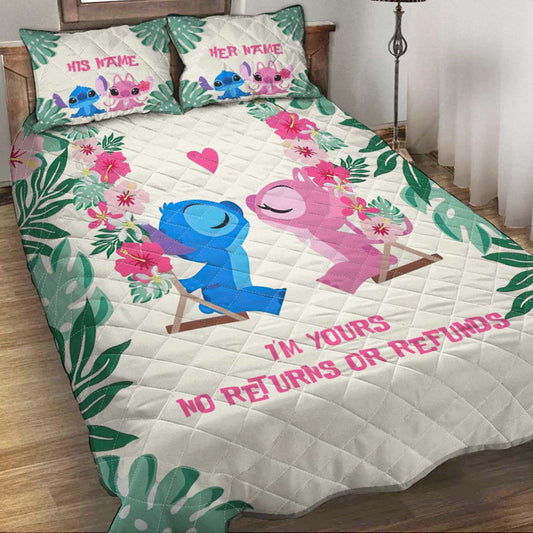 I'm Yours - Personalized Ohana Quilt Set