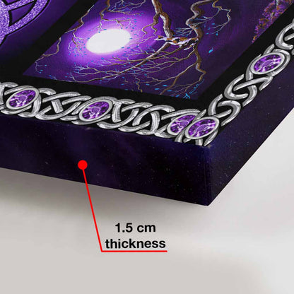 Always Throw Spilt Salt - Witch Canvas And Poster