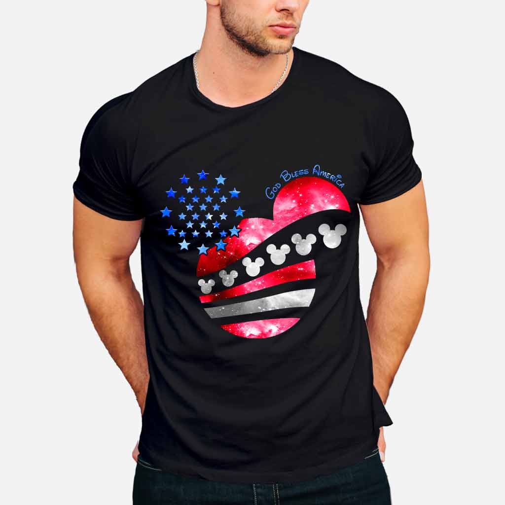 God Bless America Mouse Ears - Independence Day T-shirt and Hoodie