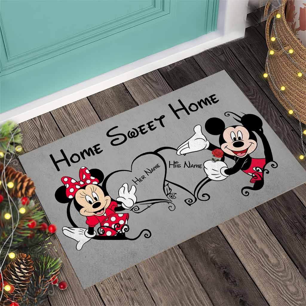 Home Sweet Home - Personalized Mouse Doormat 112021