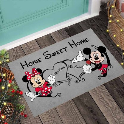 Home Sweet Home - Personalized Mouse Doormat 112021