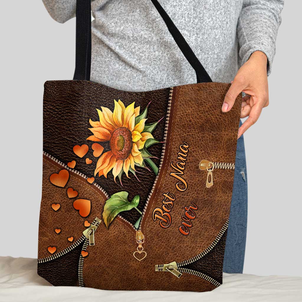 Important Stuff - Personalized Grandma Tote Bag