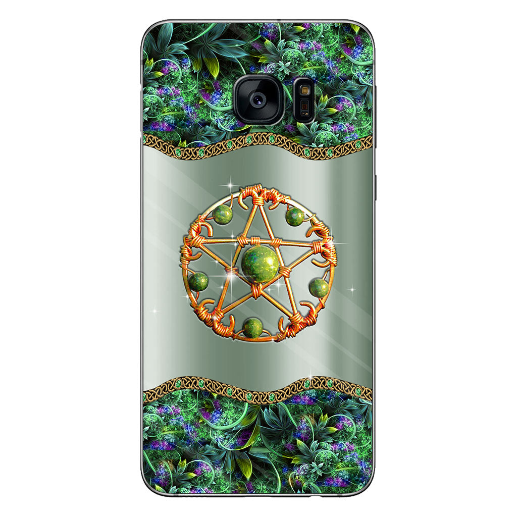 Mystery Witch Star - Personalized Phone Case With 3D Printed