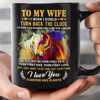 To My Wife Horse Mug 0523