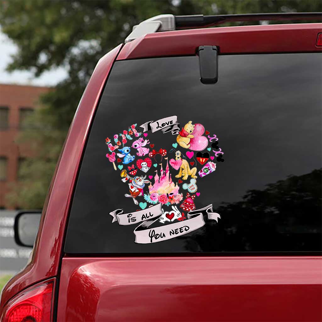 Love Mouse Ears - Decal Full