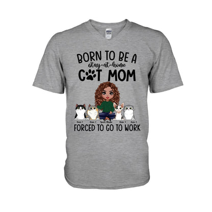 Cat Mom - Personalized T-shirt and Hoodie