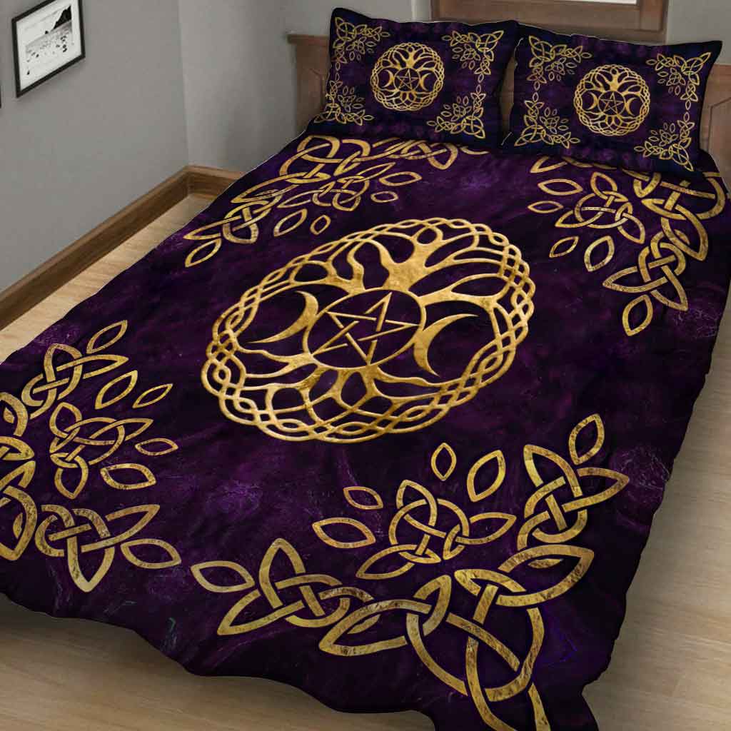 Triple Goddess - Witch Quilt Set