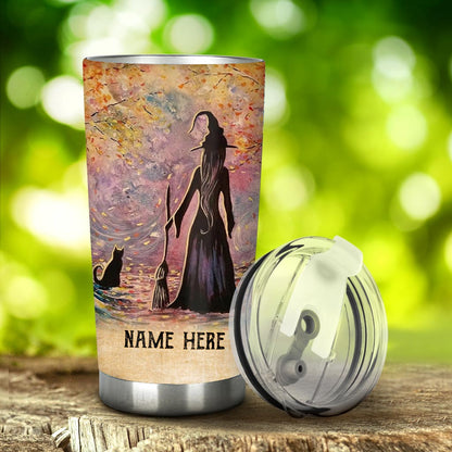 Be A Witch - Personalized Witch Tumbler