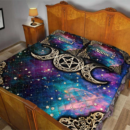 Magic Ritual - Personalized Witch Quilt Set