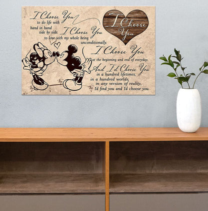 I Chose You - Mouse Poster