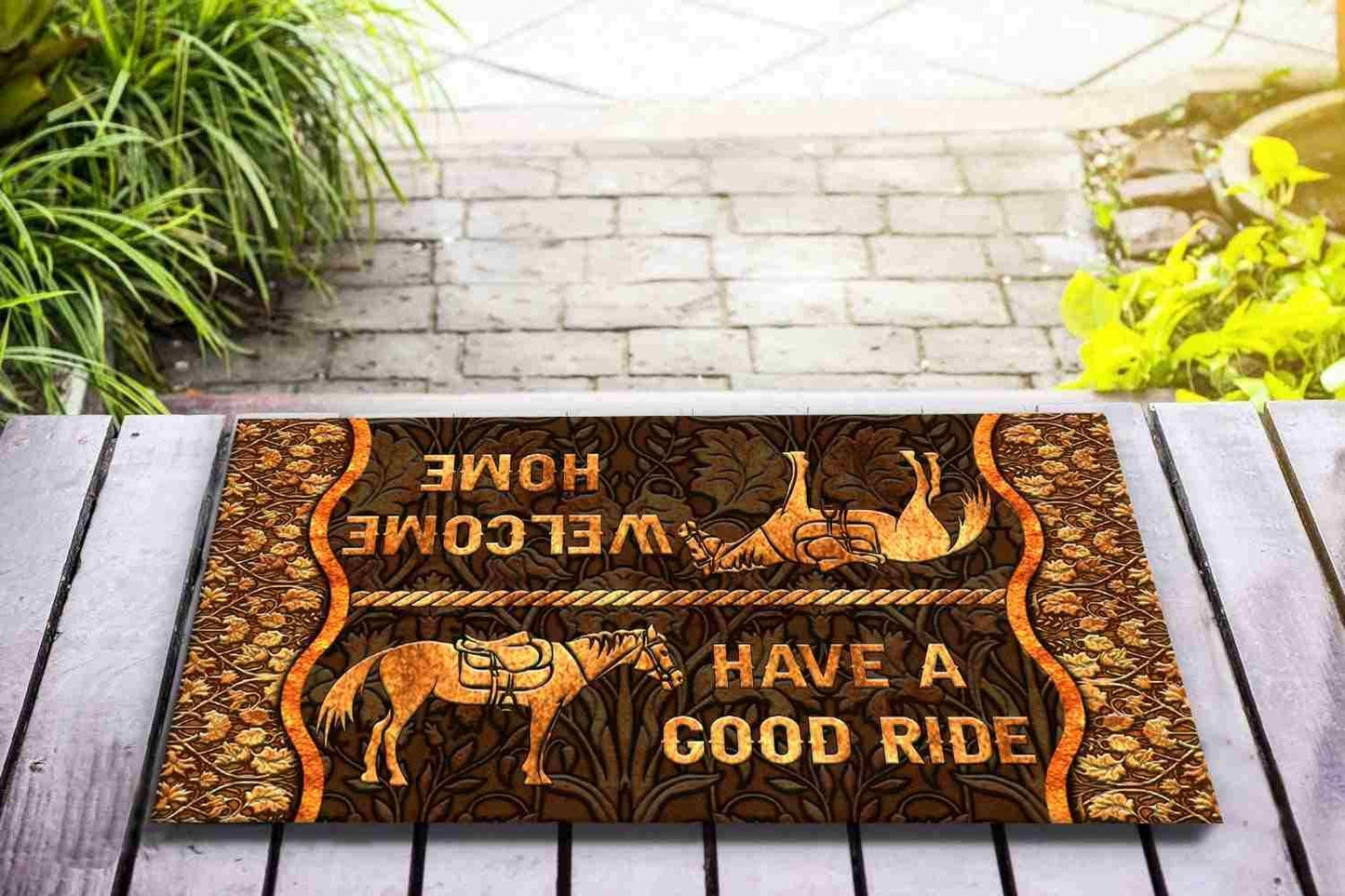Have A Good Ride Horse Doormat 0523