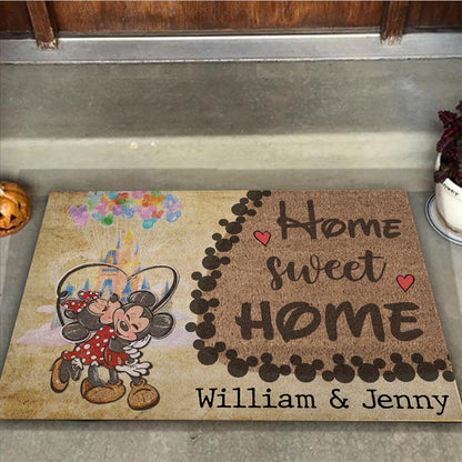 Home Sweet Home - Personalized Mouse Doormat
