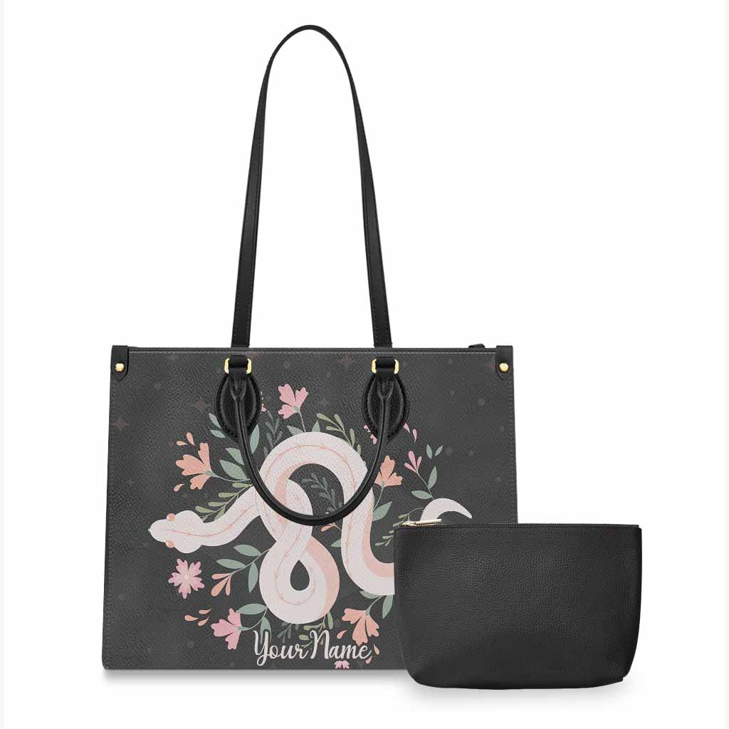 Witchy Snake - Personalized Witch Leather Handbag