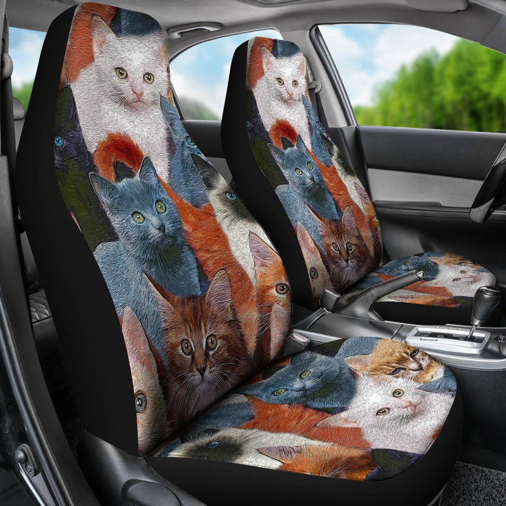 Cute Cats Cat Seat Covers 0622