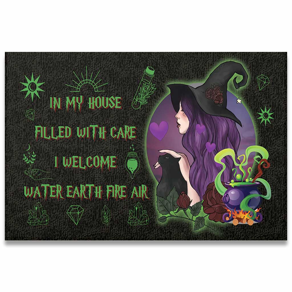 The Green Witch - Witch Doormat 0822