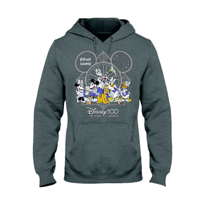100 Years Of Wonder - Personalized Mouse T-shirt and Hoodie