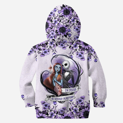 I'm Yours - Personalized Couple Nightmare All Over T-shirt and Hoodie