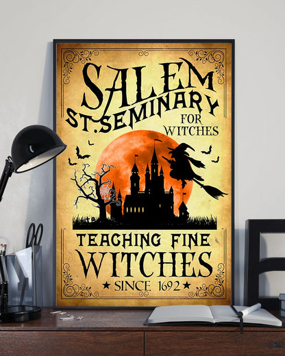 Salem St Seminary for Witch Witch Poster