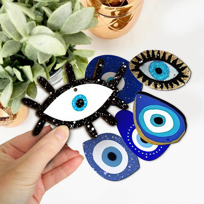 Evil Eyes Witch - 6 Pieces Garland