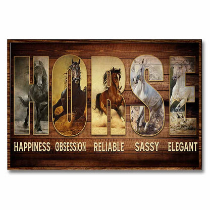 Love Horses - Poster