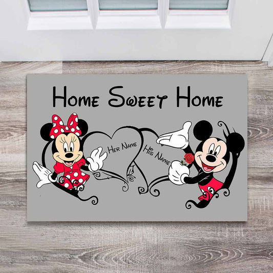 Home Sweet Home - Personalized Mouse Doormat 112021