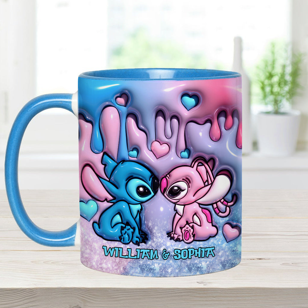 I'm Yours No Returns Or Refunds - Personalized Ohana Accent Mug