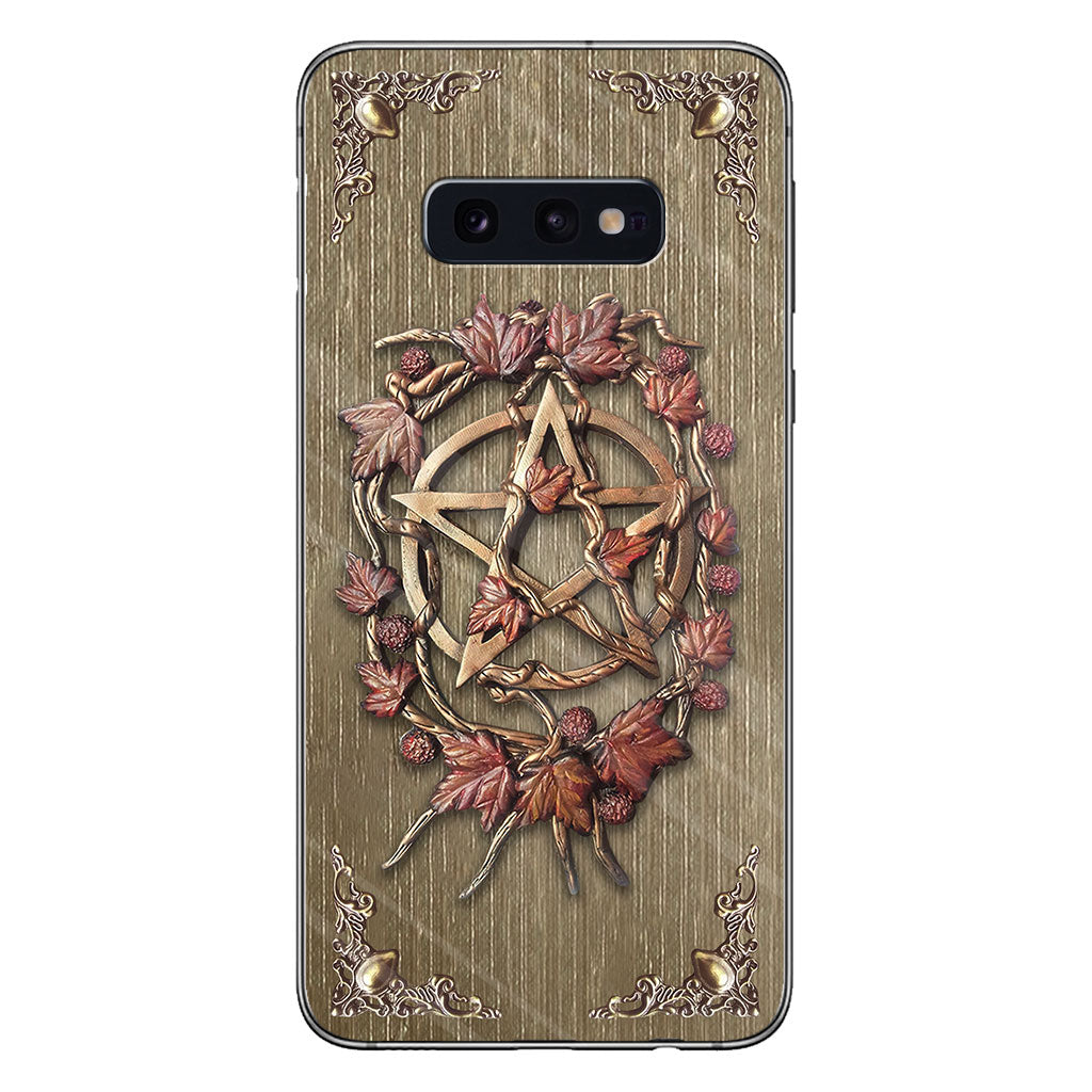 Mystical Witch - Witch Phone Case With 3D Pattern Print