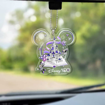 100 Years Of Wonder - Mouse Transparent Car Ornament