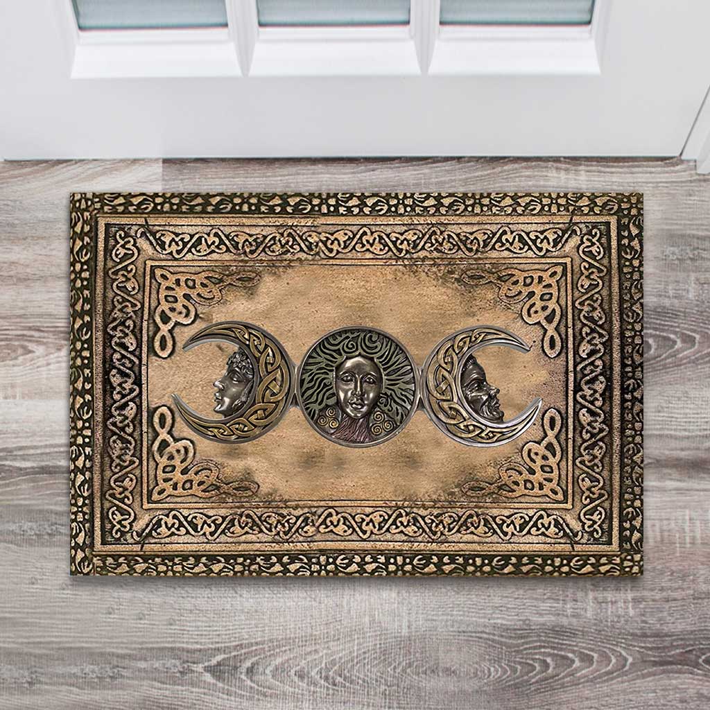 The Triple Goddess - Witch Doormat With 3D Pattern Print