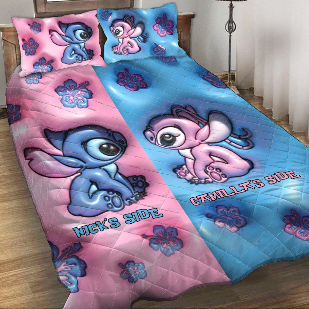 Stand By Me - Personalized Ohana Quilt Set