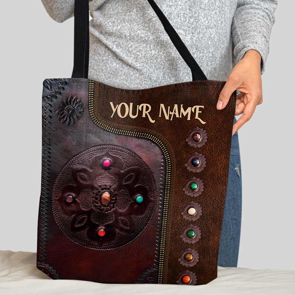 Witch Pentagram - Personalized Witch Tote Bag