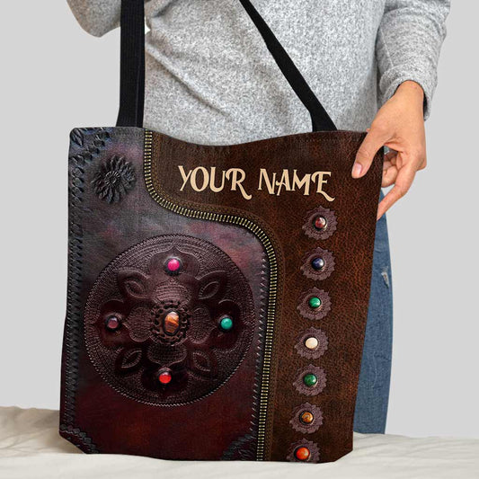 Witch Pentagram - Personalized Witch Tote Bag