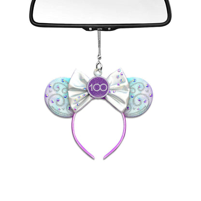 100 Years Of Wonder - Mouse Transparent Car Ornament