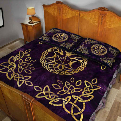 Triple Goddess - Witch Quilt Set