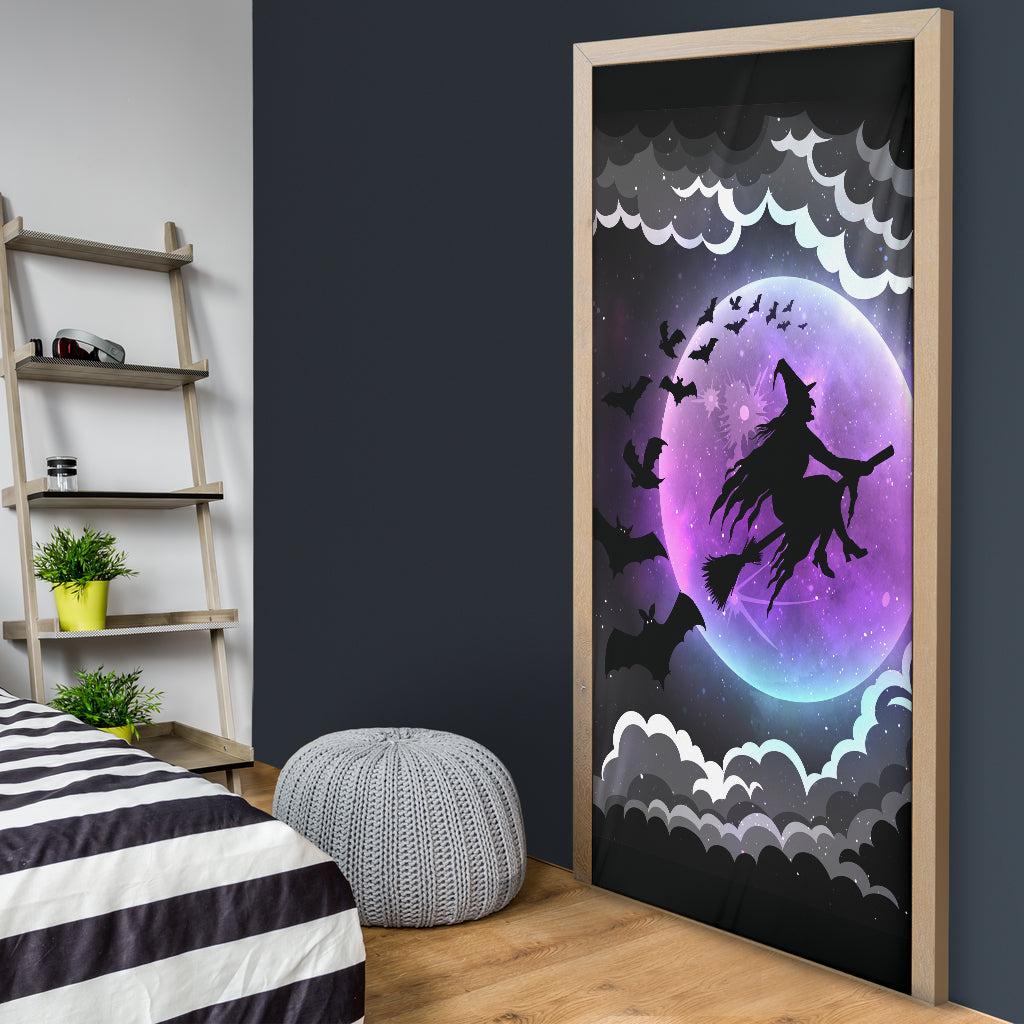 Flying Witch - Witch Door sticker 0822