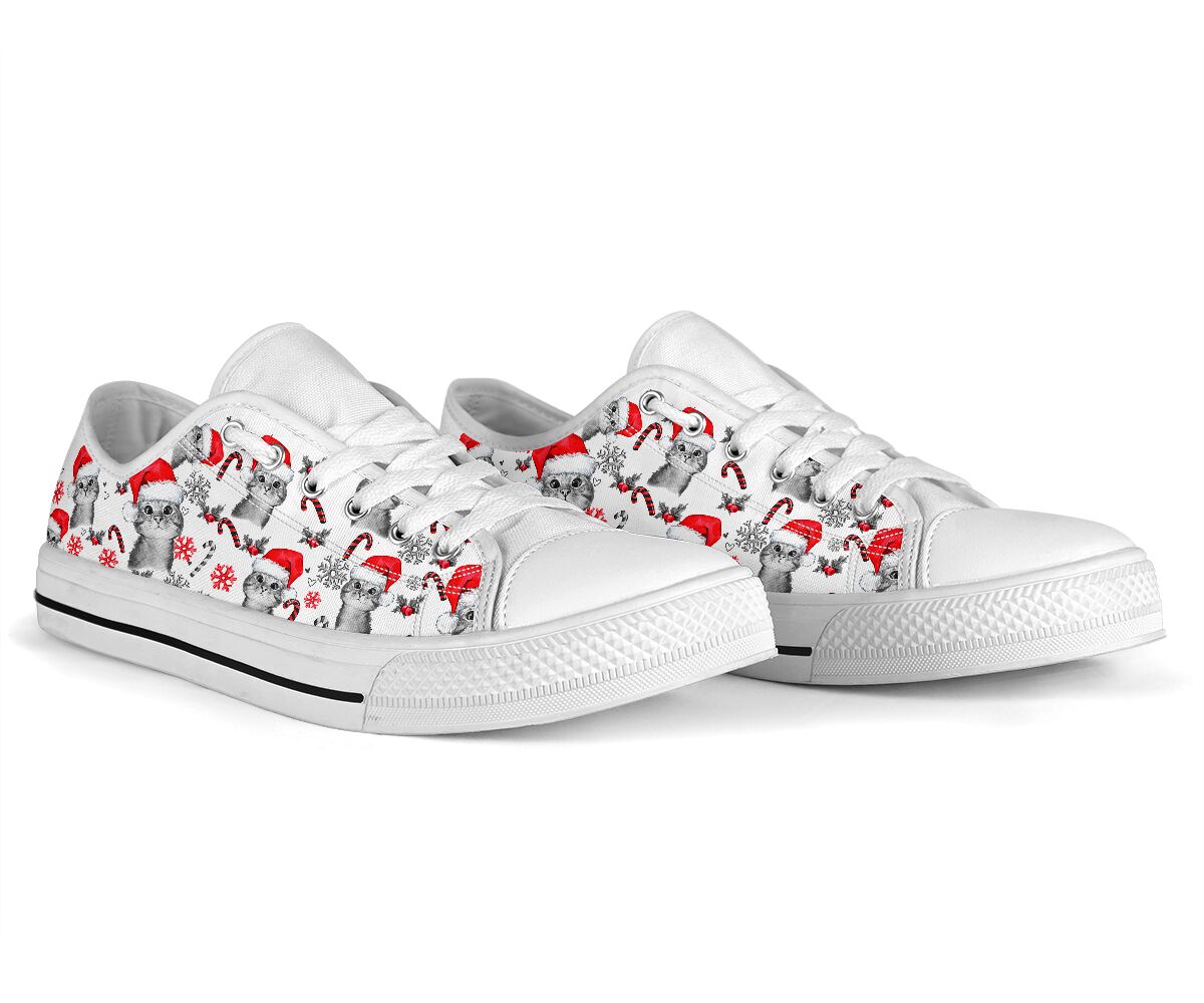 Cat Christmas Cat Low Top Shoes 0622