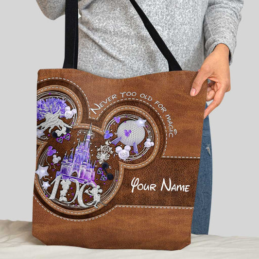 100 Years Of Wonder - Personalized Mouse Tote Bag