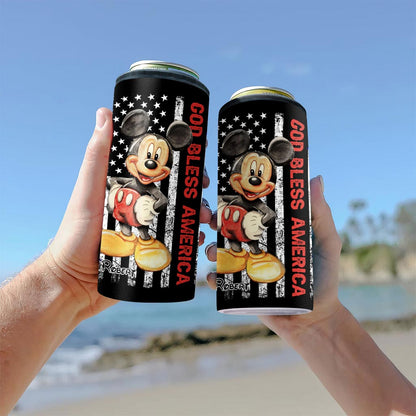 July Mouse - Personalized Mouse Can Cooler