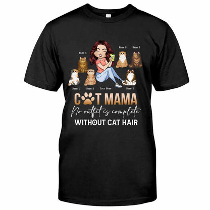 Cat Mama - Personalized T-shirt and Hoodie