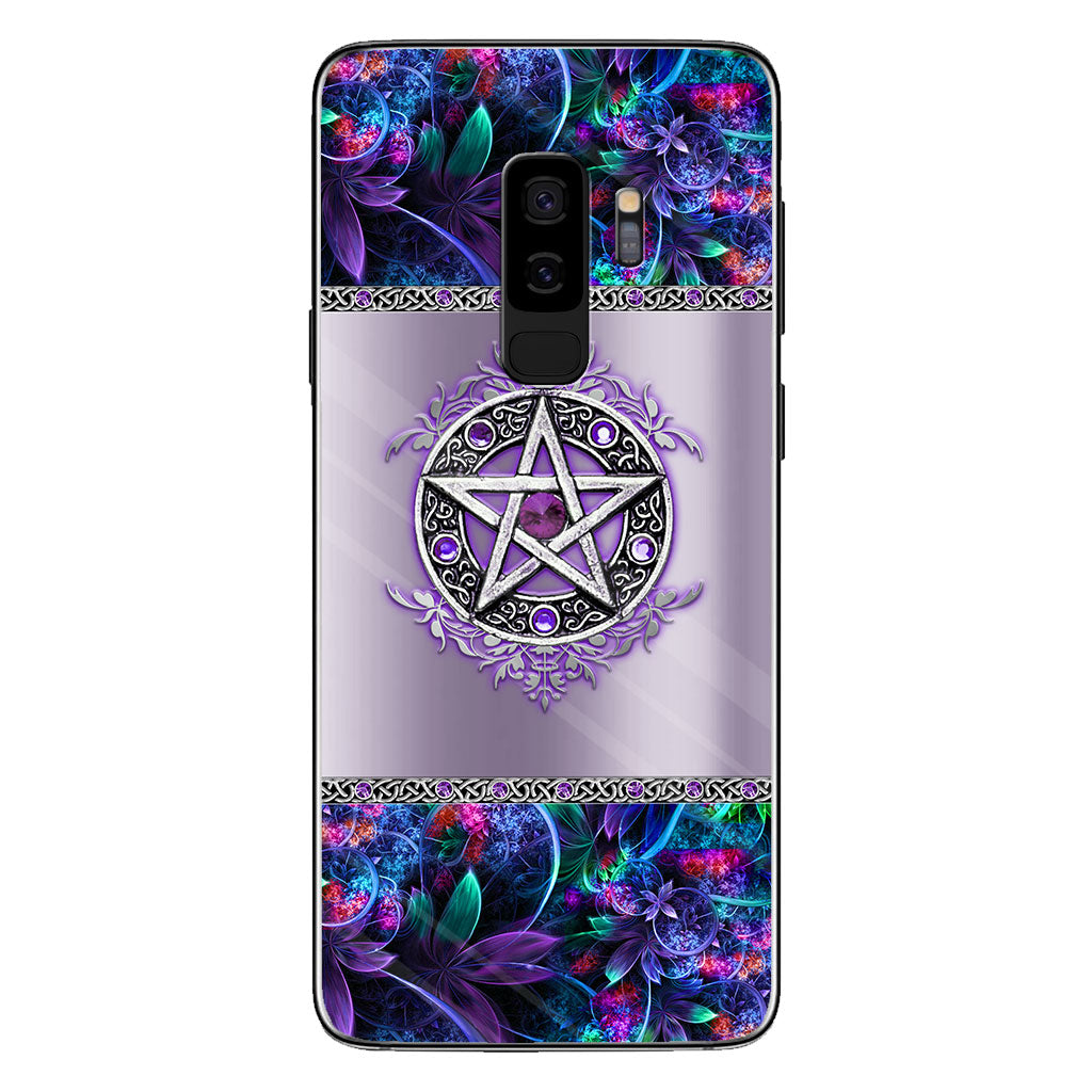 Purple Pentacle Witch - Personalized Phone Case